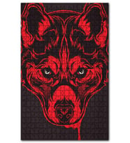 Cakapuzzle Kırmızı Başlıklı Kurt Figürü Görseli Puzzle Yapboz MDF (Ahşap) (120 Parça)