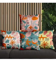 eJOYA Modern Tasarımlı 4'lü Yastık İçi Ve Kırlent Kılıfı 45cm 113702