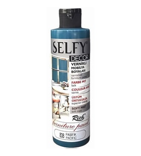 Rich Selfy Decor Vernikli Boya 240 cc 838 PASİFİK 