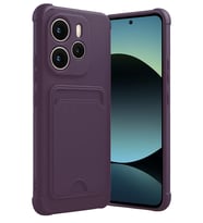 Redmi Note 14 4G Kelvin Kartvizitli Silikon - Derin Mor