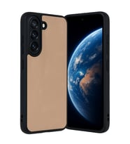Samsung Galaxy A36 Kılıf Şık Görünümlü Deri Kapak RYC/Aras Deri (Pudra)
