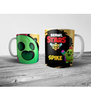 Pixxa Brawl Stars Spike Kupa Bardak Model 3