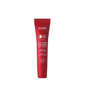 Babe Lip & Cheek Color Balm SPF 50 (Red)