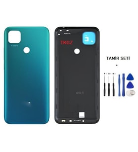 Xiaomi Redmi 9C FULL Kasa Arka Kapak Yan Tuş Takımı YEŞİL - TAMİR SETİ