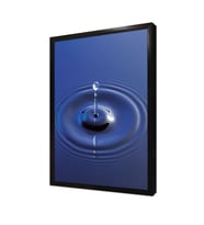 Soyut Tasarım Çerçeveli Mdf Tablo