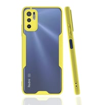 Newface Xiaomi Redmi Note 11 SE Kılıf Platin Silikon - Sarı