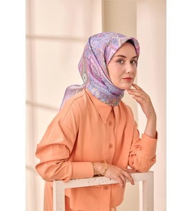 07 Silk Home Twill İpek Eşarp 11476