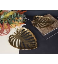 VERON 2LI TABAK SETI GOLD 32X27X4 CM