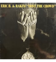 Eric B. Rakim ''Move The Cwowd'' Maxi Single 45 Devir LP Plak (Karışık)