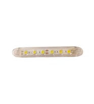Beyaz Parmak Led Dorse Lamba 6 Ledli 13.5 cm 12-24V