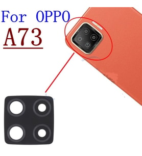 Oppo A73 2020 Arka Kamera Camı Lens Yapışkanlı