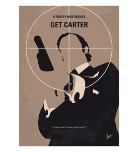 No557- Get Carter Tablo Ahşap Poster Dekoratif