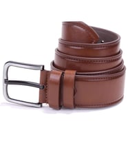 Dagoster DMK26-460 Kahve 4.5 cm Suni Deri Erkek Kemer