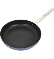 Master Titanium 20Cm Tava, Çelik Sap Metalik Mavi