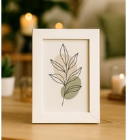 Çerçeve Ve Fotoğraf Baskısı-10X15 (Beyaz)