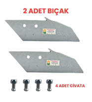 Coşkunsan Ünlü Pulluk Bıçak Uç Demiri (Burun) Civatalı-2 Adet