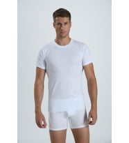 Erkek 104  Sıfır Yaka Kısa Kol T-Shirt Atlet