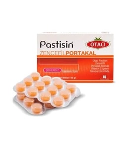 Otacı Pastisin Zencefil Portakal 24 Adet (Beyaz)