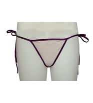 ASM0274 Bayan Mor İpli Renkli String