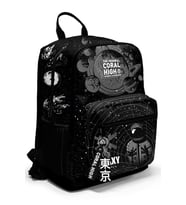 Coral High Siyah Galaxy Desenli Okul Sırt Çantası 23644