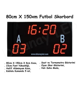 Futbol Skorbordu 80cm x 150cm