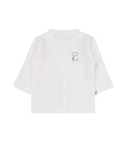 Civil Baby Ayıcık Baskılı 1-9 Ay Pijama Takımı - Ekru