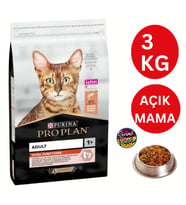 Pro Plan Yetişkin Kedi Somonlu 3 Kg Açık Mama
