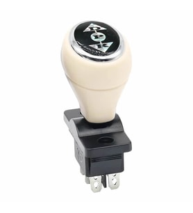 Joystick Kcd4 Anahtar Push Beyaz İleri Geri Vites Kolu 16A 250V Akülü Çocuk Arabası Vinç