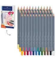 Faber Castell Goldfaber Aquarel Boya Kalemi 36 Renk Pastel Tonlar