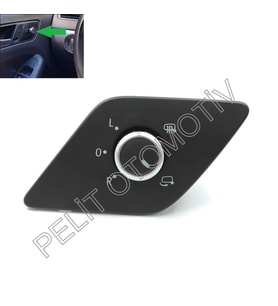 Jetta Ayna Ayar Düğmesi Katlanabilir 5C7959565 5C7959565N