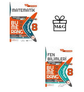BUMERANG LGS 8. Sınıf Etkinlikli Matematik ve Fen Bilimleri