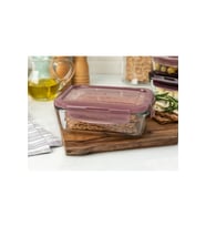 Cam Saklama Kabı - 550  ml -
