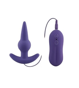 BULB PROBE Kumanda Kontrollü Güçlü Titreşimli  Plug Vibratör - Mor