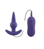 BULB PROBE Kumanda Kontrollü Güçlü Titreşimli  Plug Vibratör - Mor