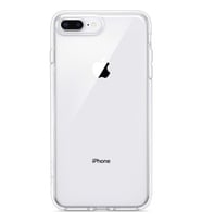 Apple iPhone 8 Plus / 7 Plus Kılıf Şeffaf Silikon Hibrit Case (Renksiz)