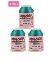 3 Adet Altınbaşak Oya ve Dantel İpi 20 gr - Royaleks - No: 369