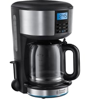Russell Hobbs 20680-56 Buckingham Dijital Filtre Kahve Makinesi, 10 Fincana Kadar, 1,25 Litrelik Cam