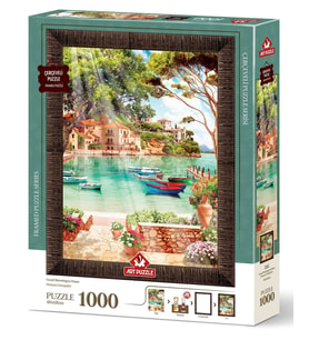 Art Puzzle Huzura Günaydın 1000 Parça Çerçeveli Puzzle