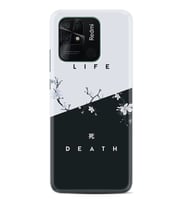 Xiaomi Redmi Note 7 8 9 Pro 10 2022 10 Pro 10S Kılıf Desenli Silikon Life and Death 1339