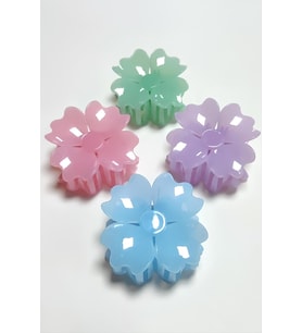 9 cm Çiçek Mandal Toka