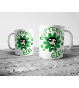Pixxa Powerpuff Girls Buttercup Kupa Bardak  
