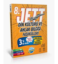 ÜNLÜLER KARMASI 8. Sınıf Jett Din Kültürü ve Ahlak Bilgisi Fasikülleri