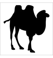 DEVE FOLYO STİCKER 90 cm uzunluk (Karışık)
