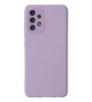 Pilelistore   Samsung Galaxy A53 5G Kılıf Lansman Glass Kapak - Lila