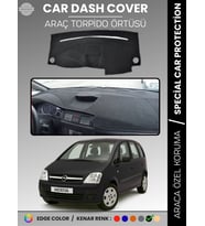 OPEL MERİVA A (2003-2010) Torpido Örtüsü Ön Panel Koruma Tam Uyum UV Koruma Kaymaz Kolay Montaj