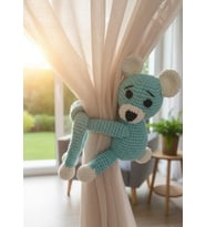 Amigurumi Perde Tutucu Ayıcık