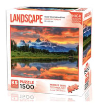KS Games 1500 Parça Grand Teton Milli Parkı Puzzle