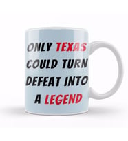 Texas Quote Kupa Bardak Porselen