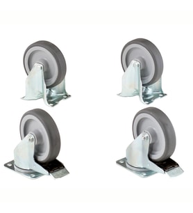 Electrolux Professional WHK6101121 6&10 Gn1/1 Ve Gn2/1 Fırın Standları İçin Tekerlek Kiti (demonte Taban Hariç) ,922003