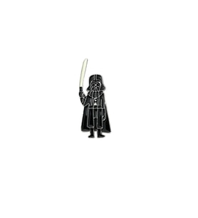 Star Wars Yıldız Savaşları Darth Vader Hediyelik Rozet (Çok Renkli)